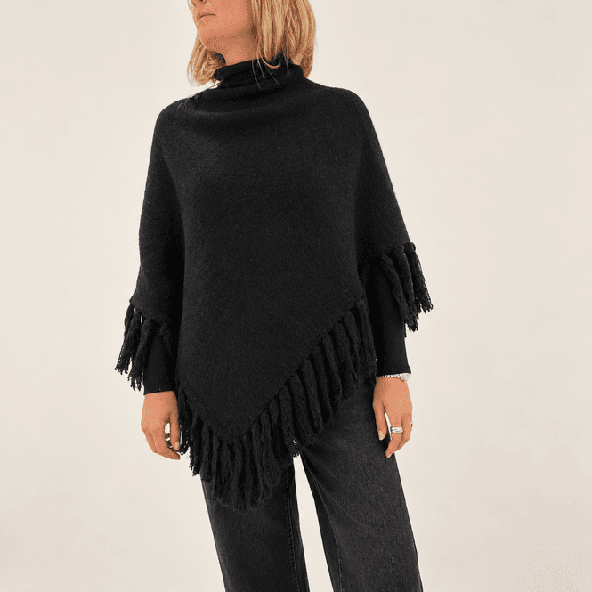 Hovedbilde Rève Caroline Poncho - Black