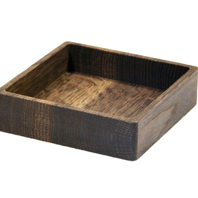 Hovedbilde Wood Box Square S Oak Smoked. LIND DNA