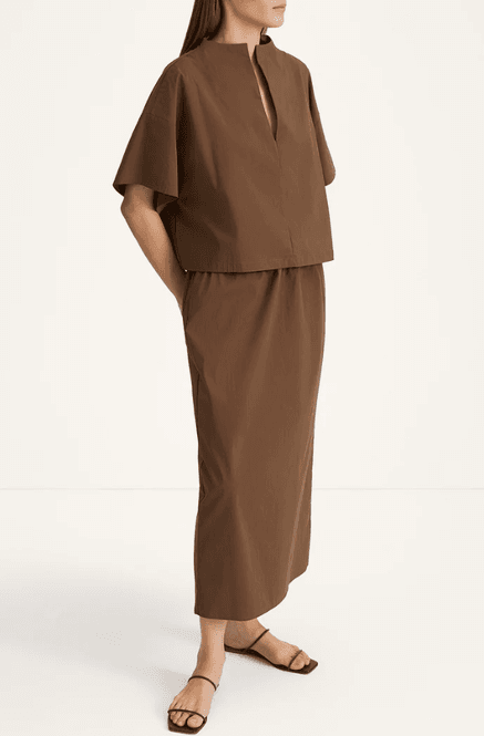 Hovedbilde Stylein JOELLE BLOUSE - CACAO