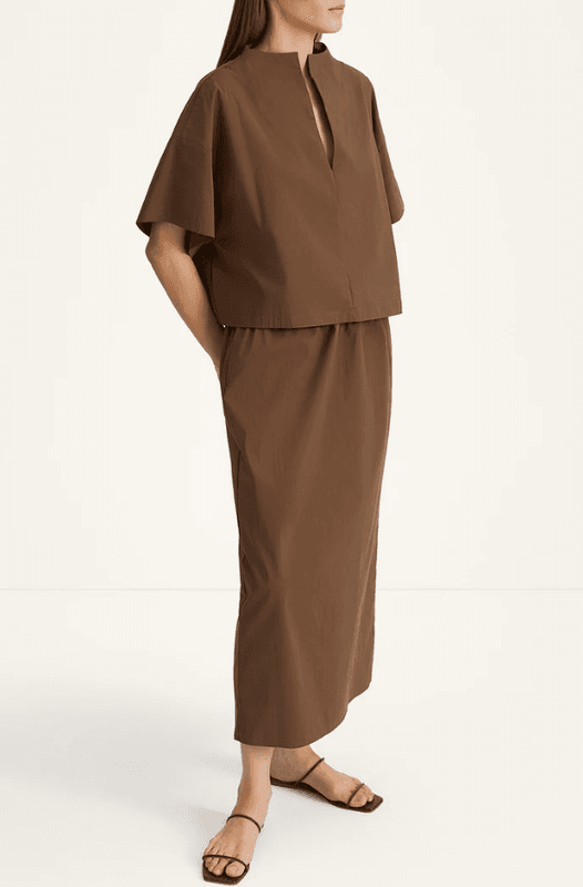 Stylein JOELLE BLOUSE - CACAO
