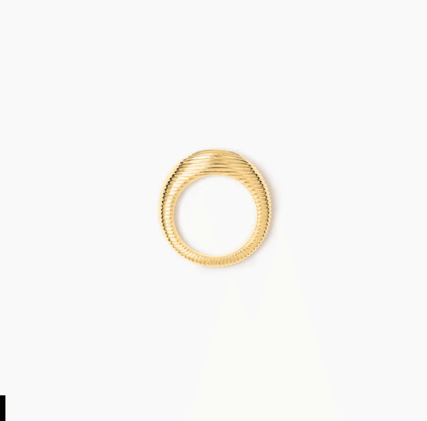 Hovedbilde The Audrey Ring Gold/ Liè Studio