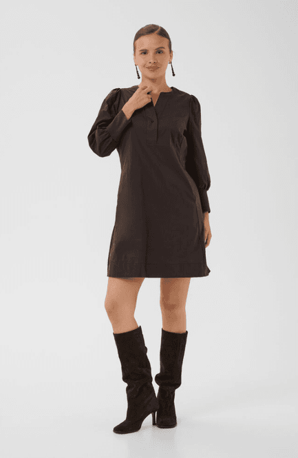 Hovedbilde Culture CUKIEA ANTOINETT 3/4 RIB DRESS - ...