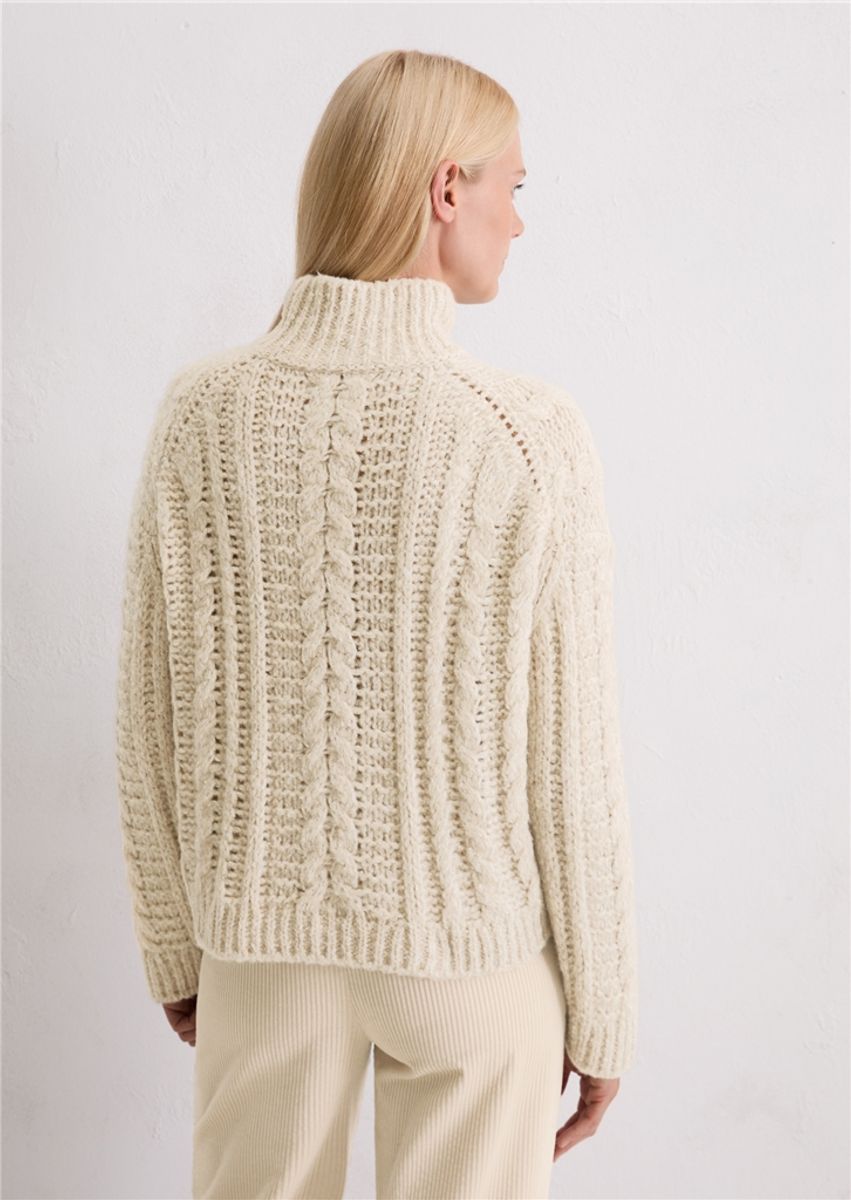 Cable knit oversized sweater/ Marc O`Polo