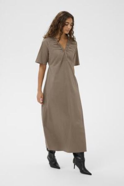 Hovedbilde Culture CUBERRI ANTOINETT SS DRESS - Brown