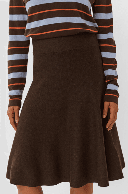 Hovedbilde Culture CUANNEMARIE SKIRT - Demitasse Melange - ...