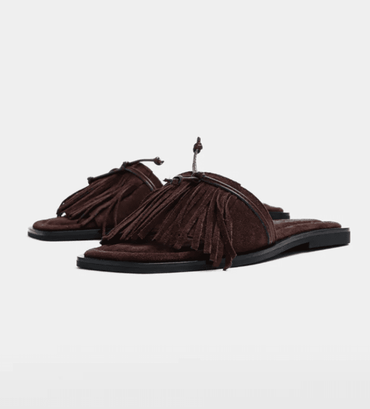 Bukela Palma sandal - Suede Espresso