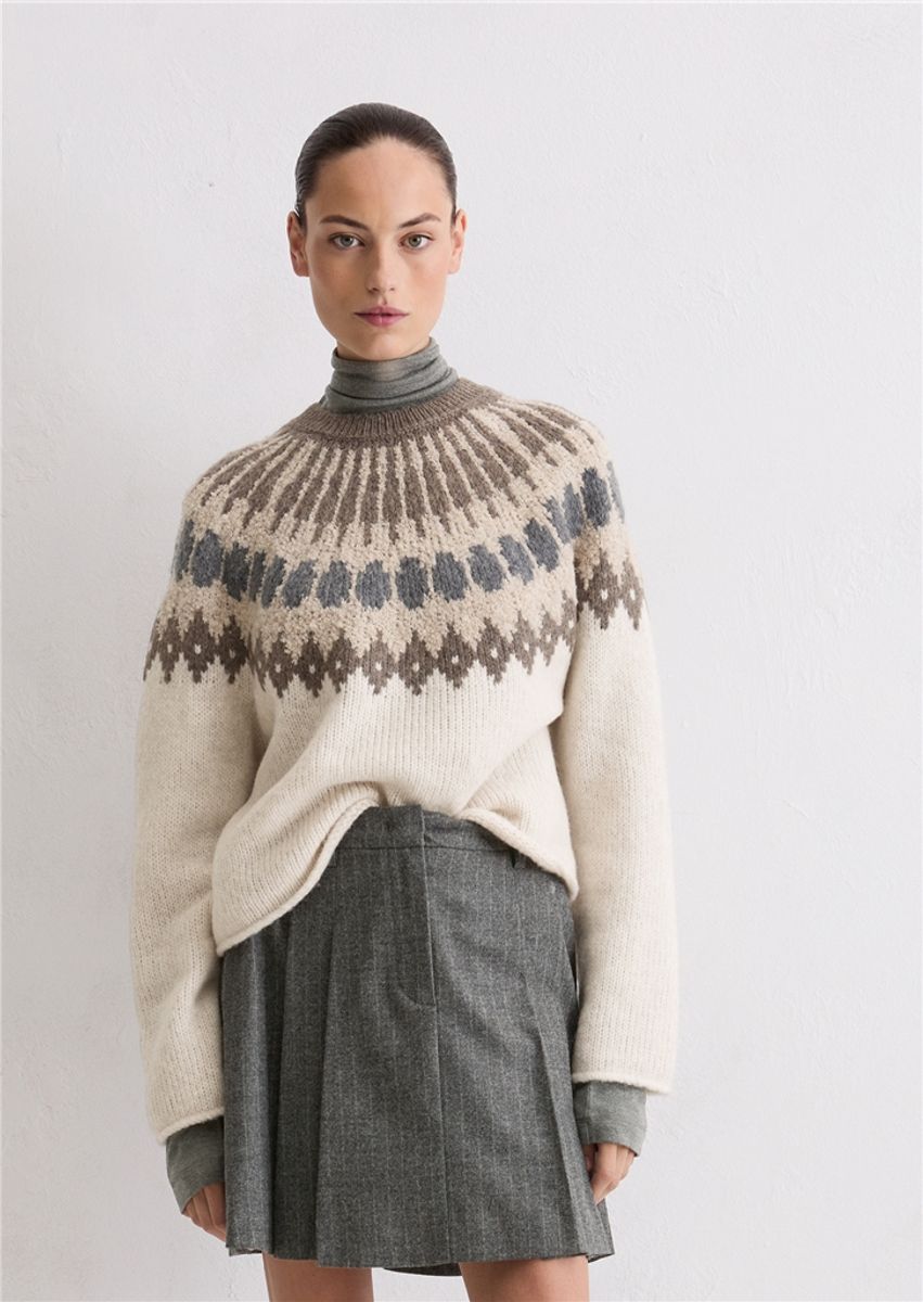 Fair Isle sweater/ Marc O`polo