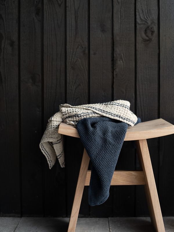 Nella waffle towel - 50x70 Blue/ Tell Me More