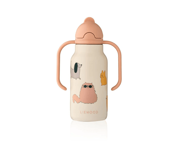 Hovedbilde Kimmie Water Bottle 250 ml Cats and Dogs / Sandy/ ...