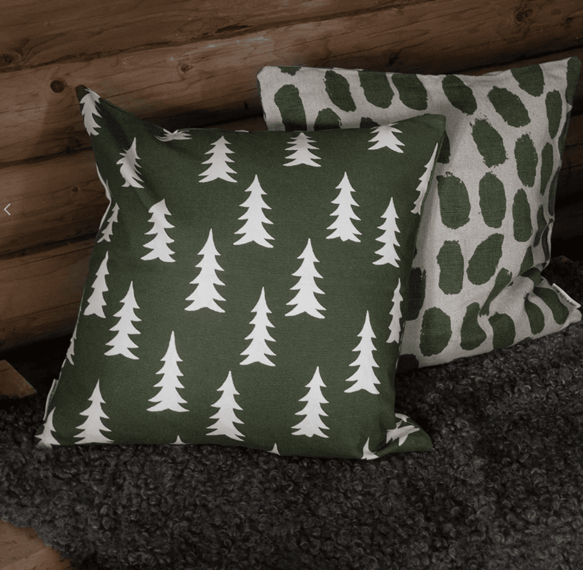 GRAN CUSHION COVER, OLIV/ Fine Little Day