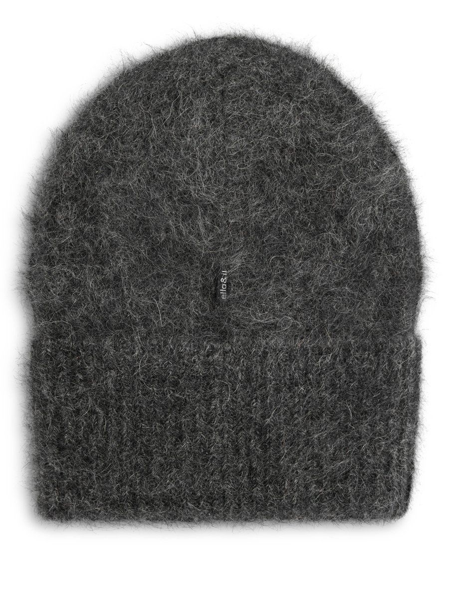 Silje chunky hat Charcoal/ Ella&il