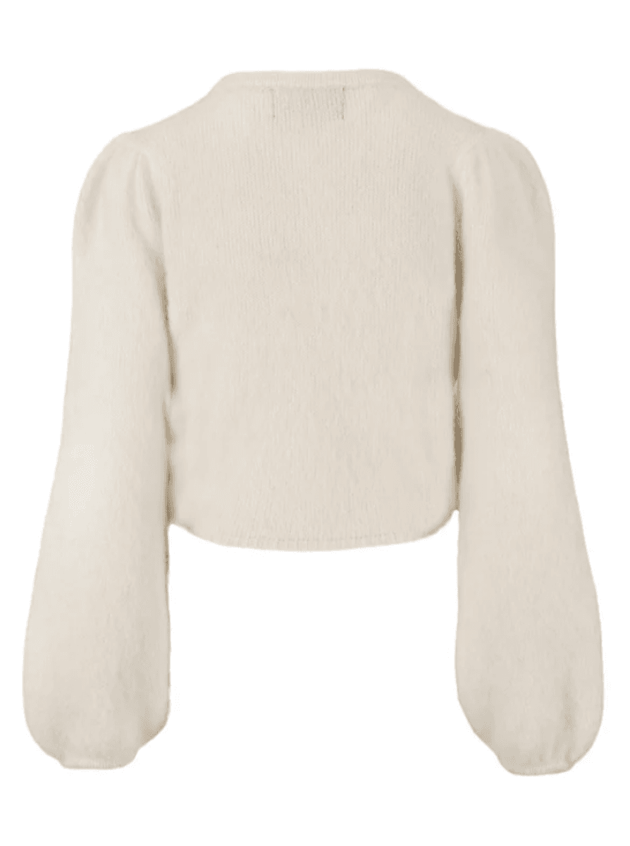 Amelia Chunky Cardigan White/ Ella&il