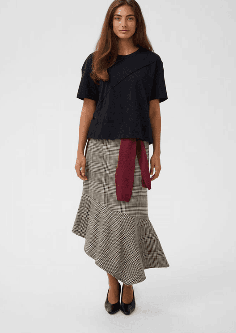 Hovedbilde Culture CUstitch Amora T-Shirt - Black