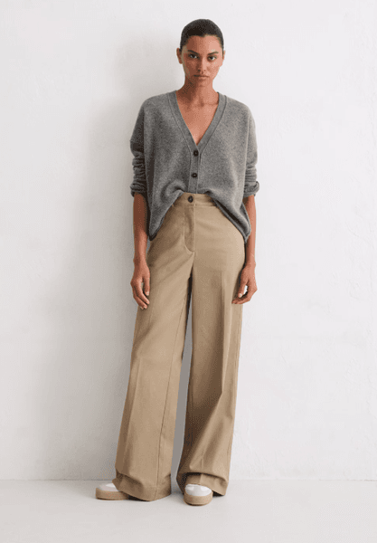 Hovedbilde Cardigan oversized warm granite melange/ Marc ...