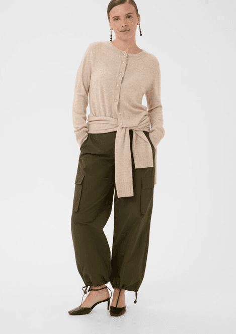 Hovedbilde Culture CUtaia Arrow Cardigan - Beige Melange