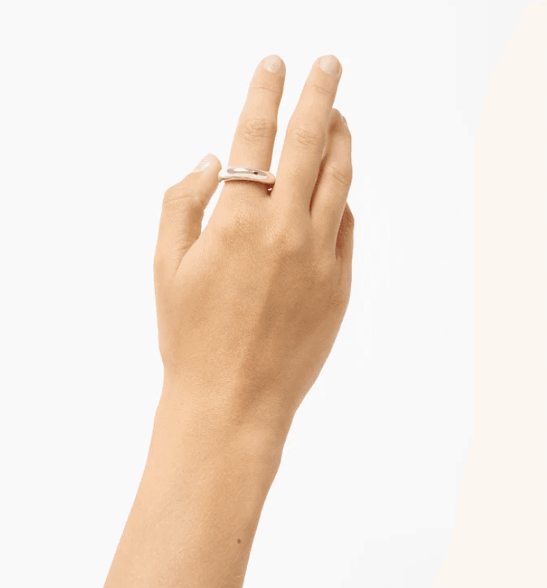 The Evie Ring Silver/ Liè Studio