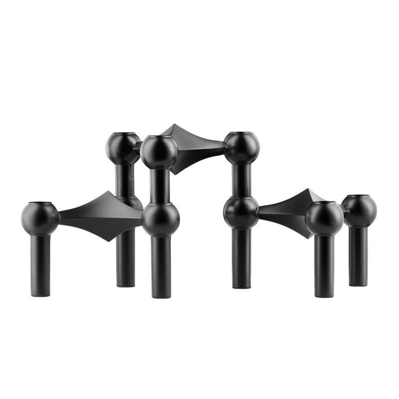 STOFF NAGEL Lysestake sort. 3pk. Stoff Nagel