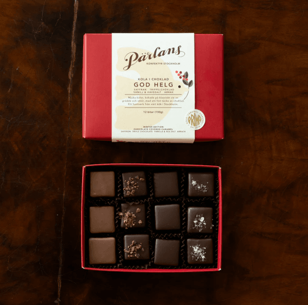 Hovedbilde chocolate covered caramels WINTER EDITION 12 ...