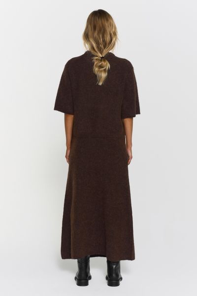 Hovedbilde Madina Short Sleeve Knit Mocha Brown/ Twist&Tango