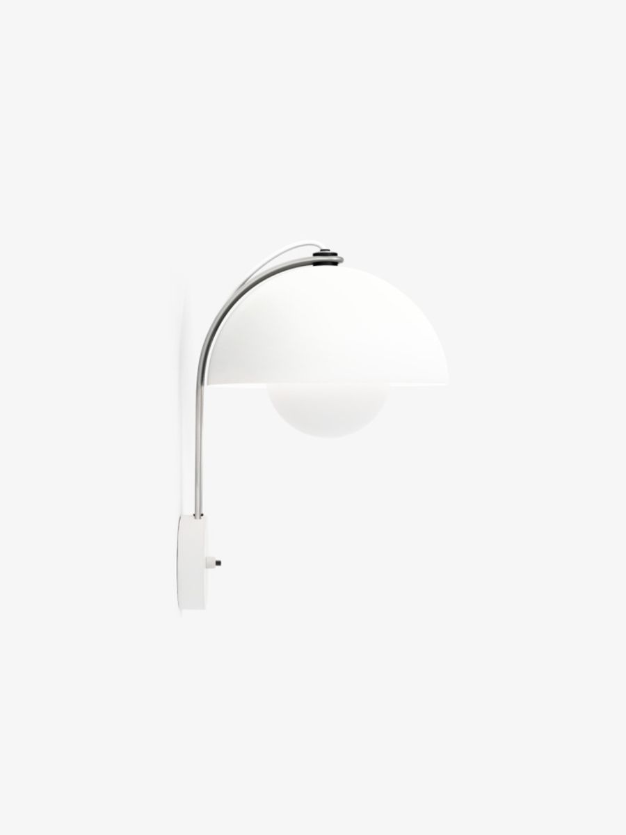 Flowerpot Wall Lamp VP8 Matt White/ &tradition