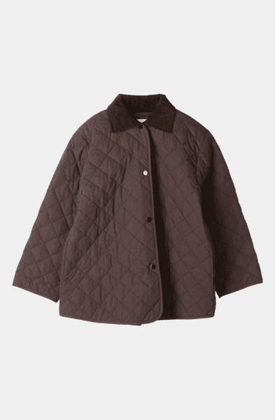 Hovedbilde SABRIA QUILTED JACKET - COFFEE/ Stylein